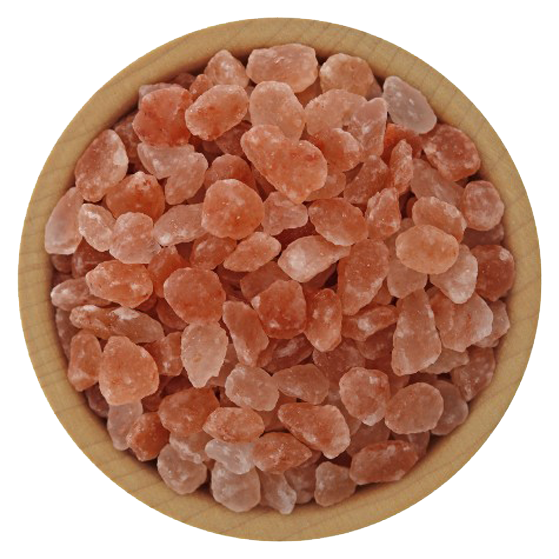 pink himalayan salt stone