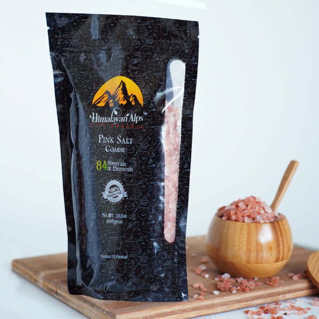 HIMALAYAN dark pink salt coarse