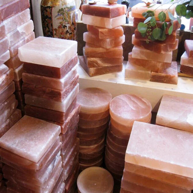 Custom-Shaped Himalayan Salt Bricks