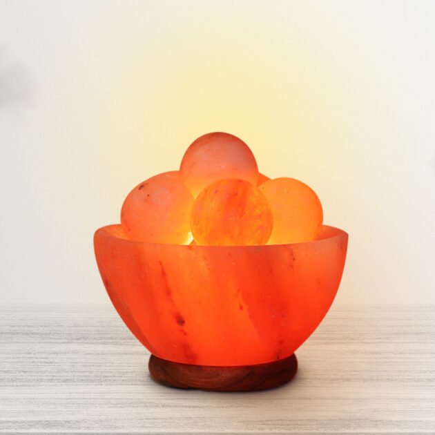 himalayan salt ball lamp